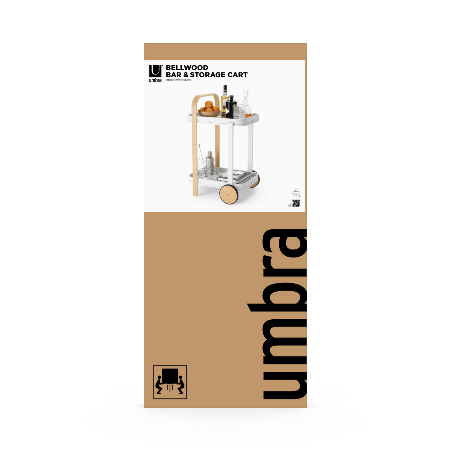 Umbra Bellwood Bar & Storage Cart