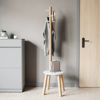 Umbra Pillar Stool and Coatrack
