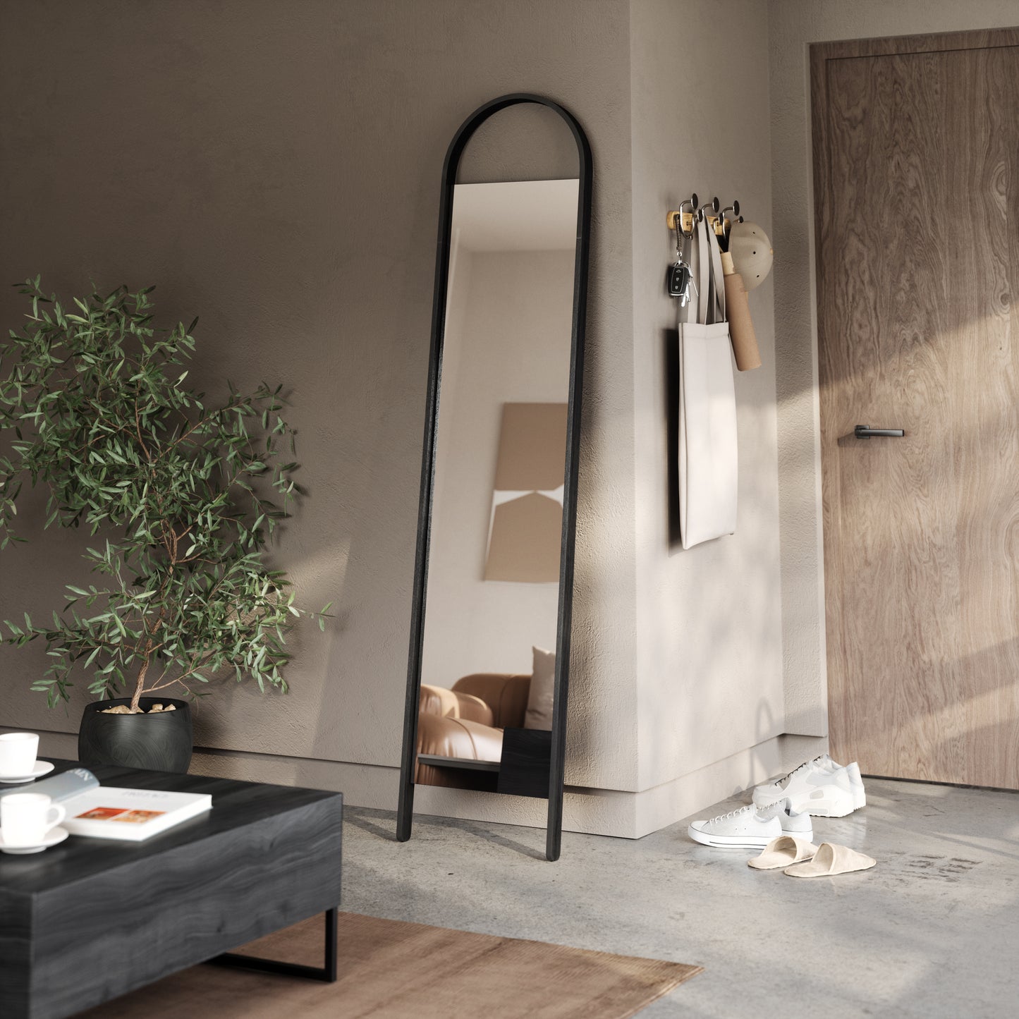 Umbra Bellwood Leaning Mirror