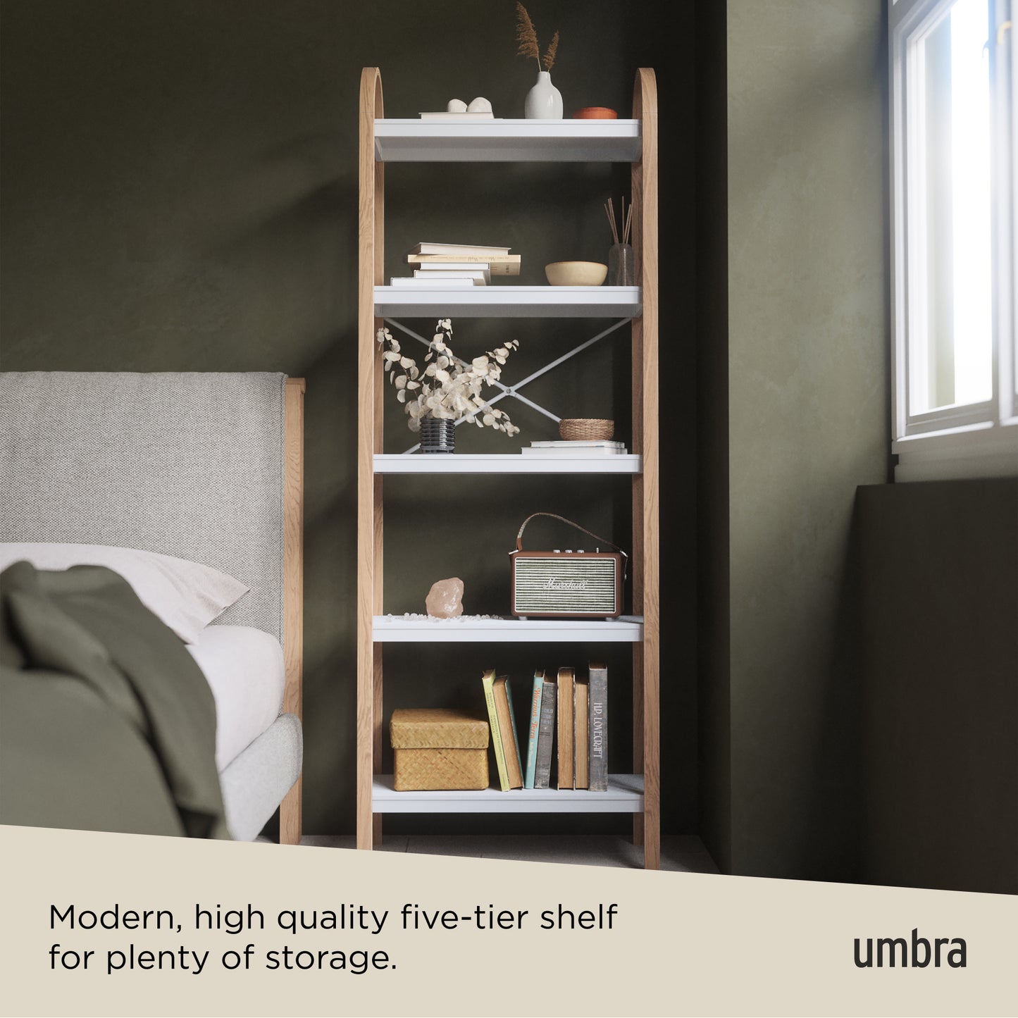 Umbra Bellwood Fiver Tier Shelf