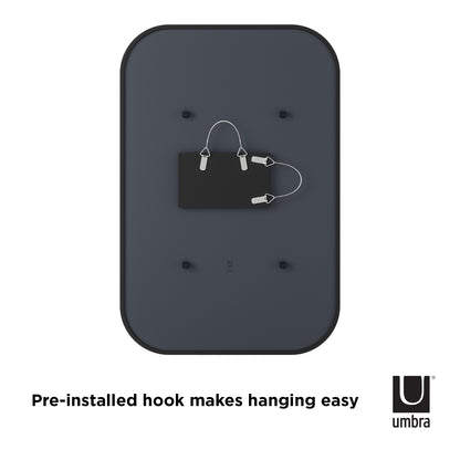 Umbra Hub Rectangular Mirror 24 x 36" (61 x 91 cm)