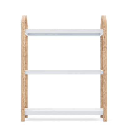 Umbra Bellwood Three Tier Shelf | Natural and White Space-Saving