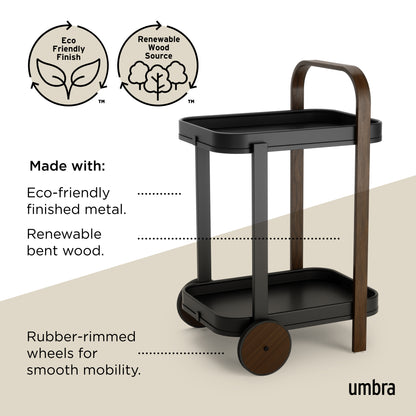 Umbra Bellwood Bar & Storage Cart