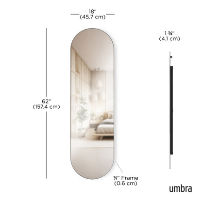 Umbra Hubba Pill 62x18 Mirror