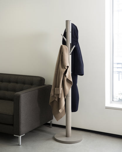 Umbra Flapper Coat Rack | Grey Great for Small Spaces