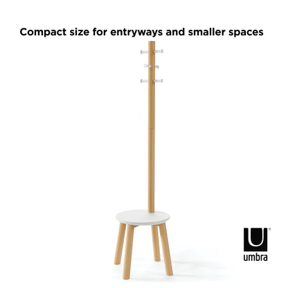 Umbra Pillar Stool and Coatrack