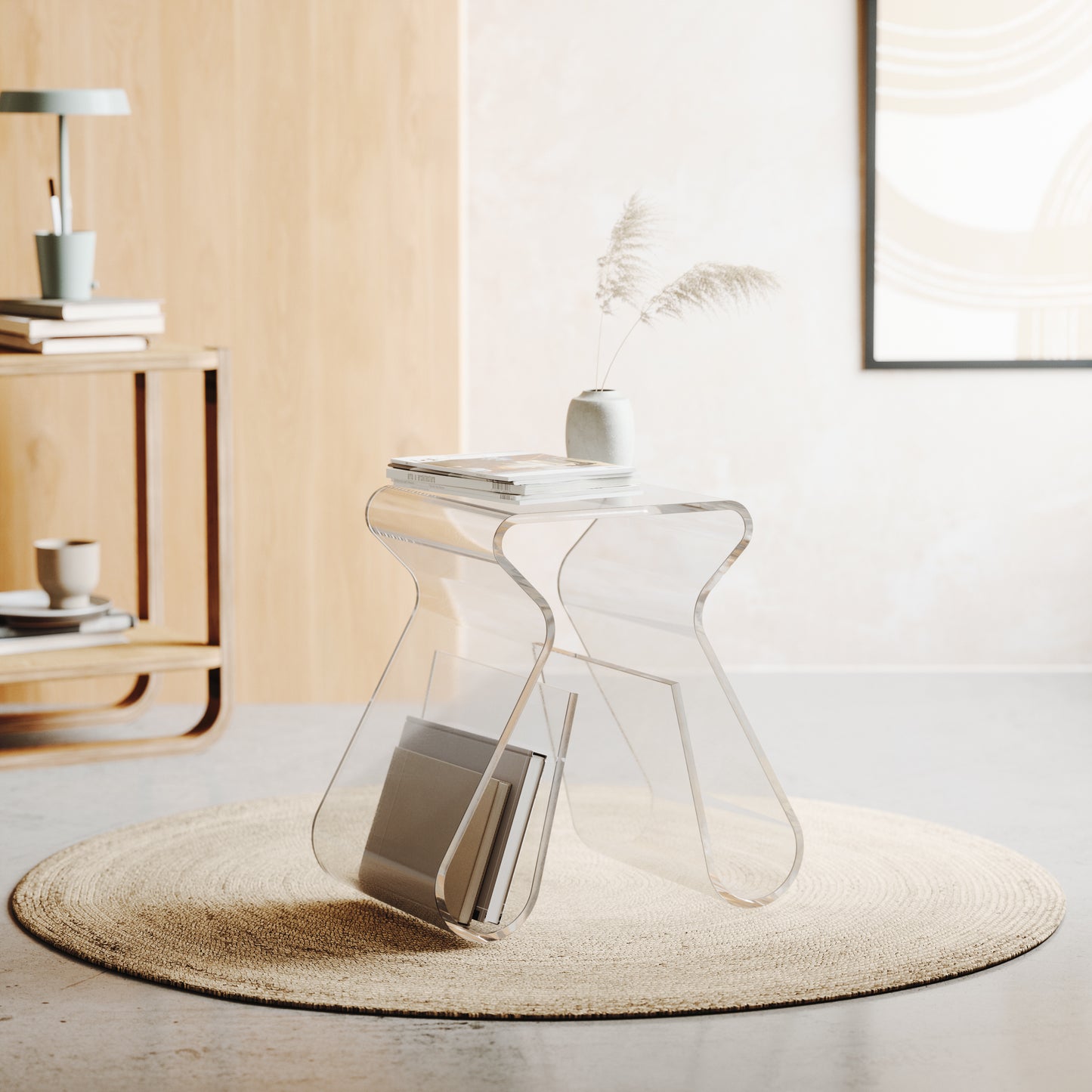 Umbra Magino Stool and Magazine Rack