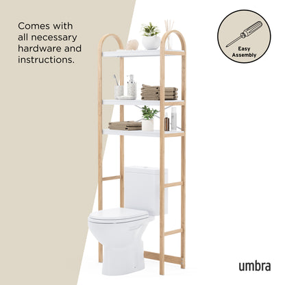 Umbra Bellwood Over the Toilet Shelf