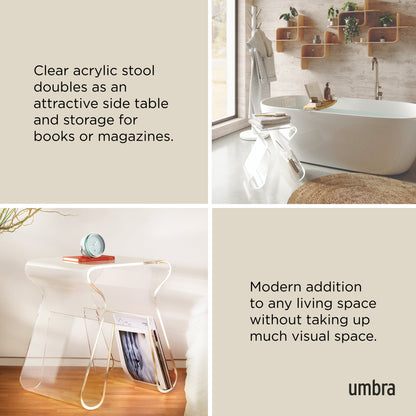 Umbra Magino Stool and Magazine Rack