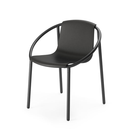 Umbra Ringo Chair | Black Steel Wood Fiber and Plastic