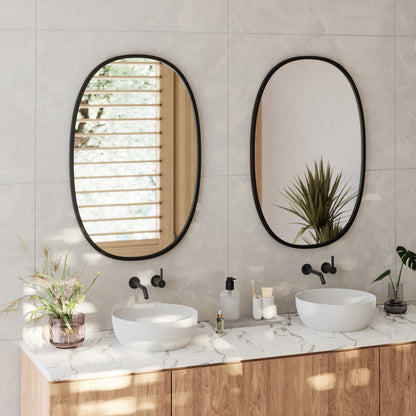 Umbra Hub Oval Wall Mirror