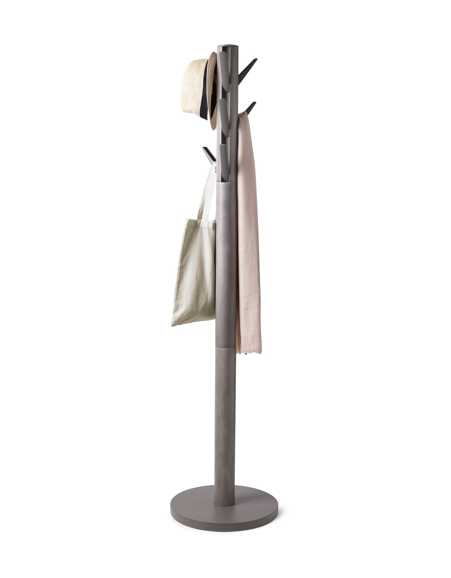 Umbra Flapper Coat Rack | Grey Great for Small Spaces