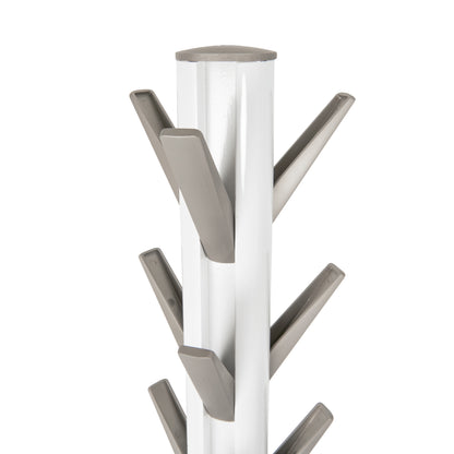 Umbra Flapper Coat Rack | White Wood Good for Small Spaces