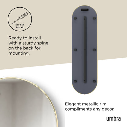 Umbra Hubba Pill 62x18 Mirror