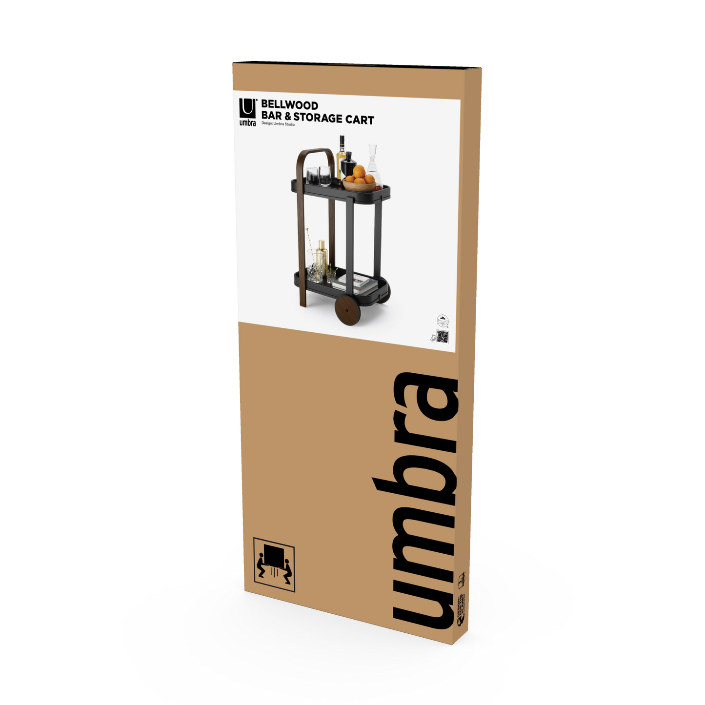 Umbra Bellwood Bar & Storage Cart