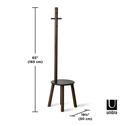 Umbra Pillar Stool and Coatrack