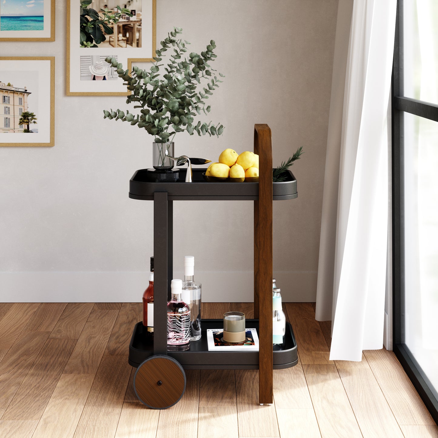 Umbra Bellwood Bar & Storage Cart