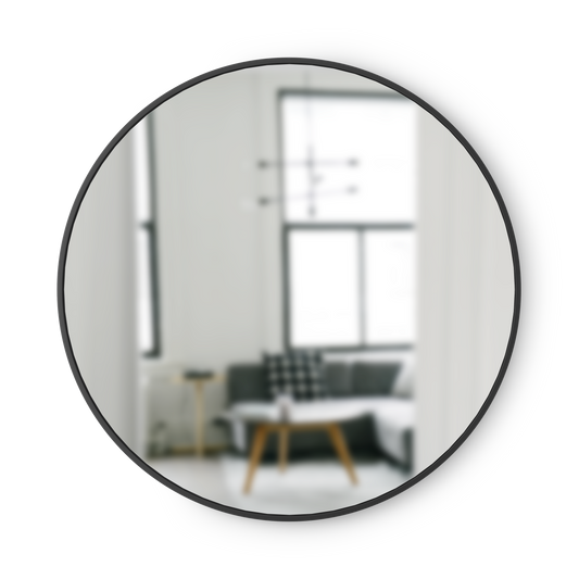 Umbra Hub Decorative  Round Wall Mirror