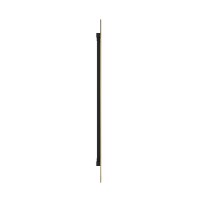Umbra Hubba Arched 20x62" Mirror | Brass Edge