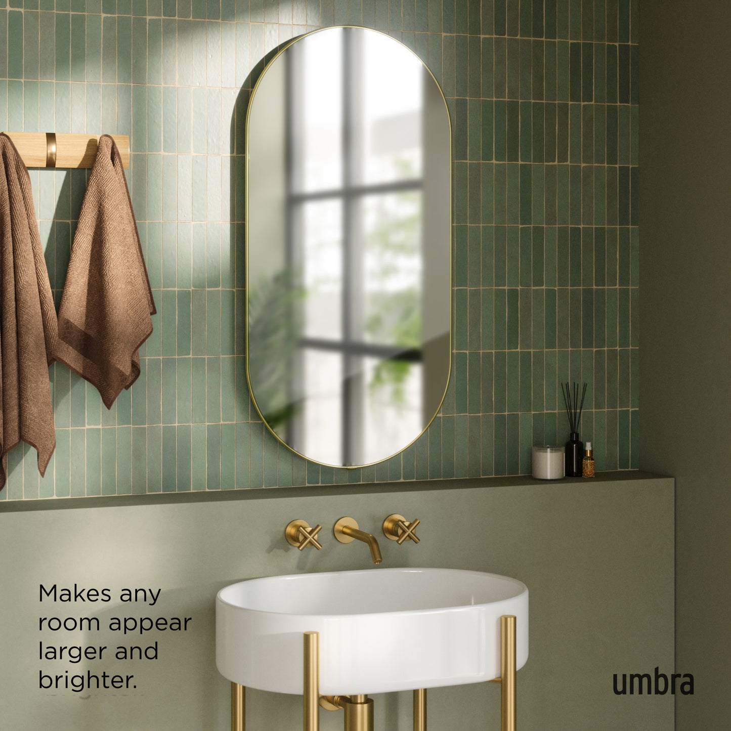 Umbra Hubba 36" Pill Mirror