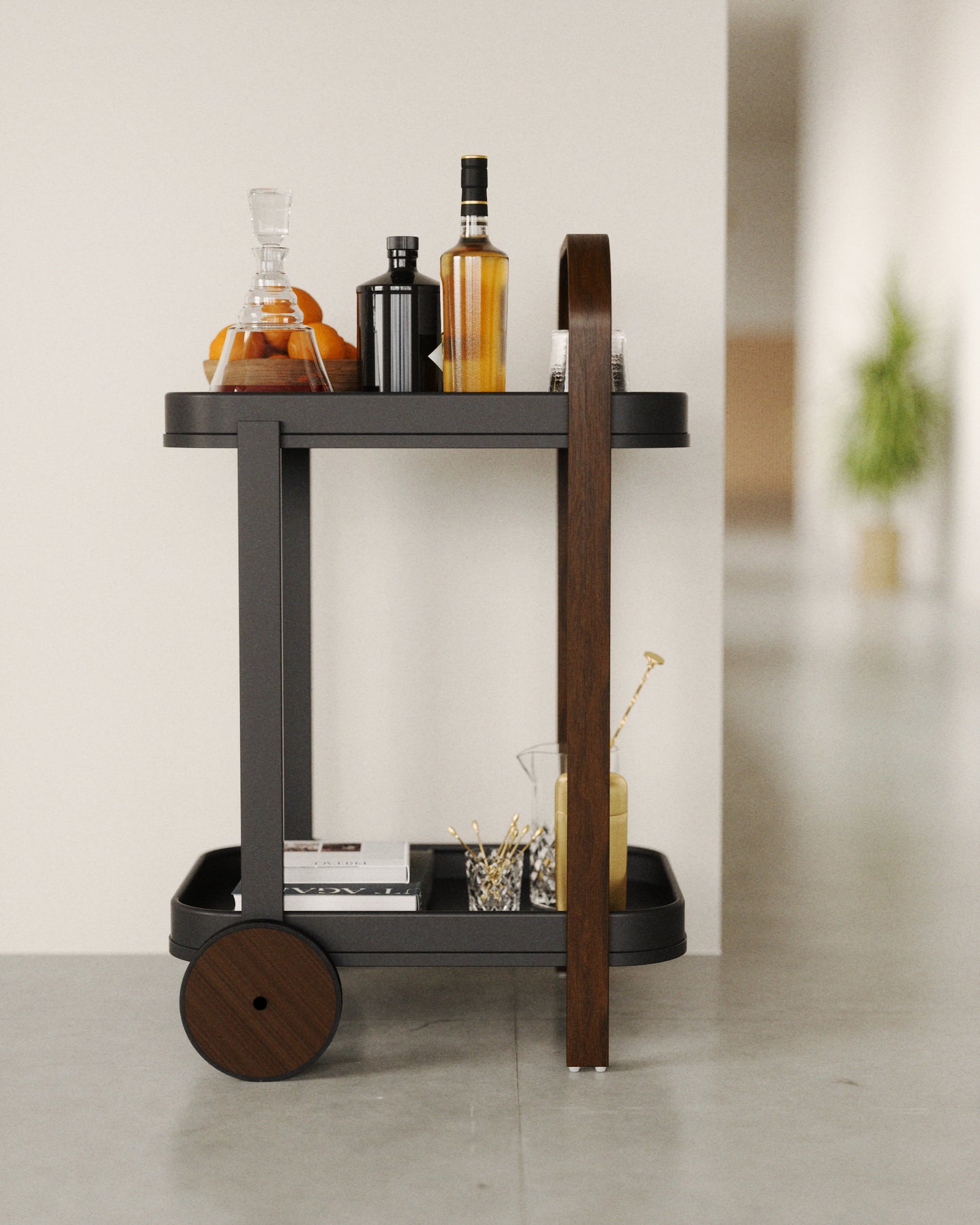 Umbra Bellwood Bar & Storage Cart