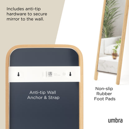 Umbra Bellwood Leaning Mirror