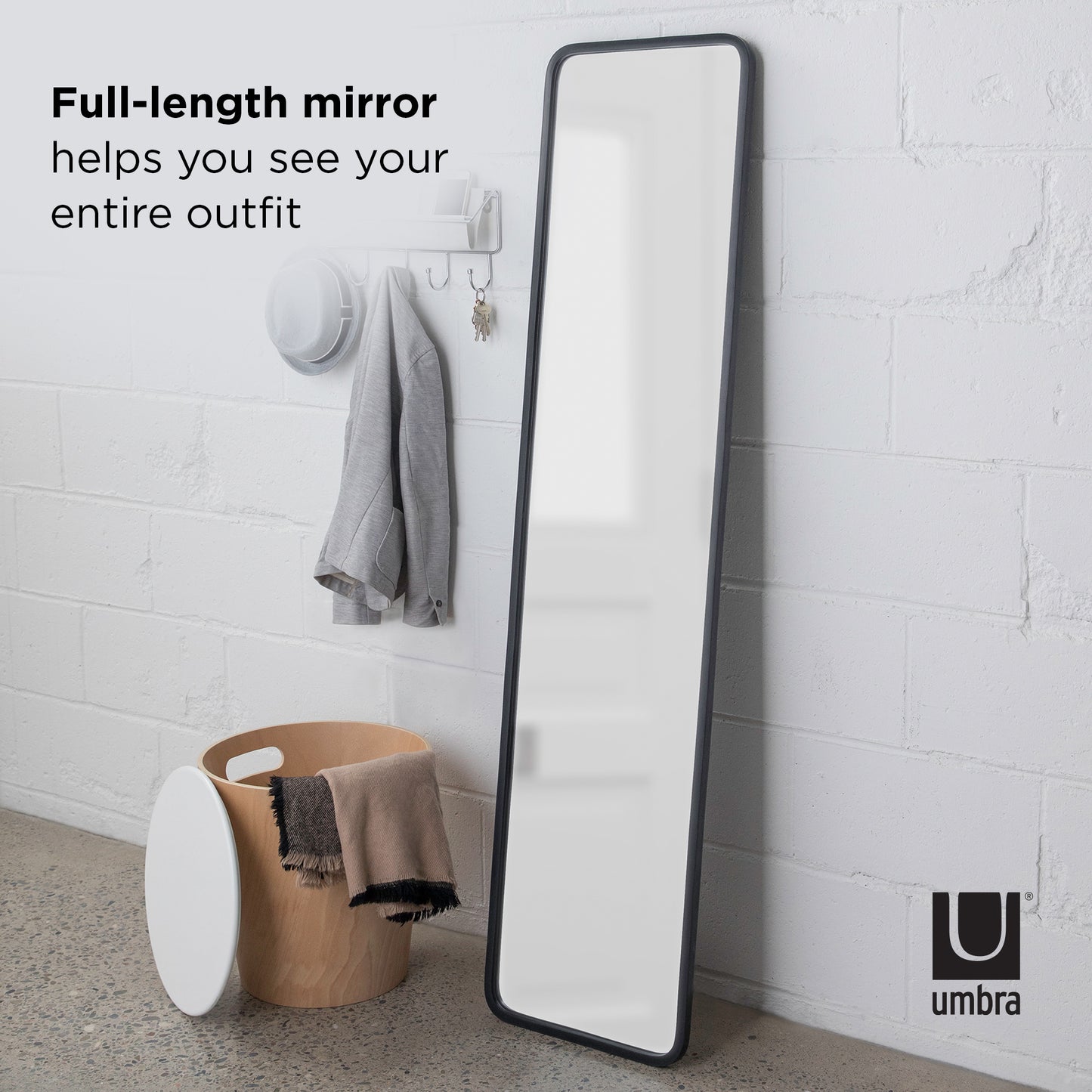 Umbra Hub Full-Length Wall Mirror