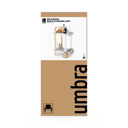 Umbra Bellwood Bar & Storage Cart