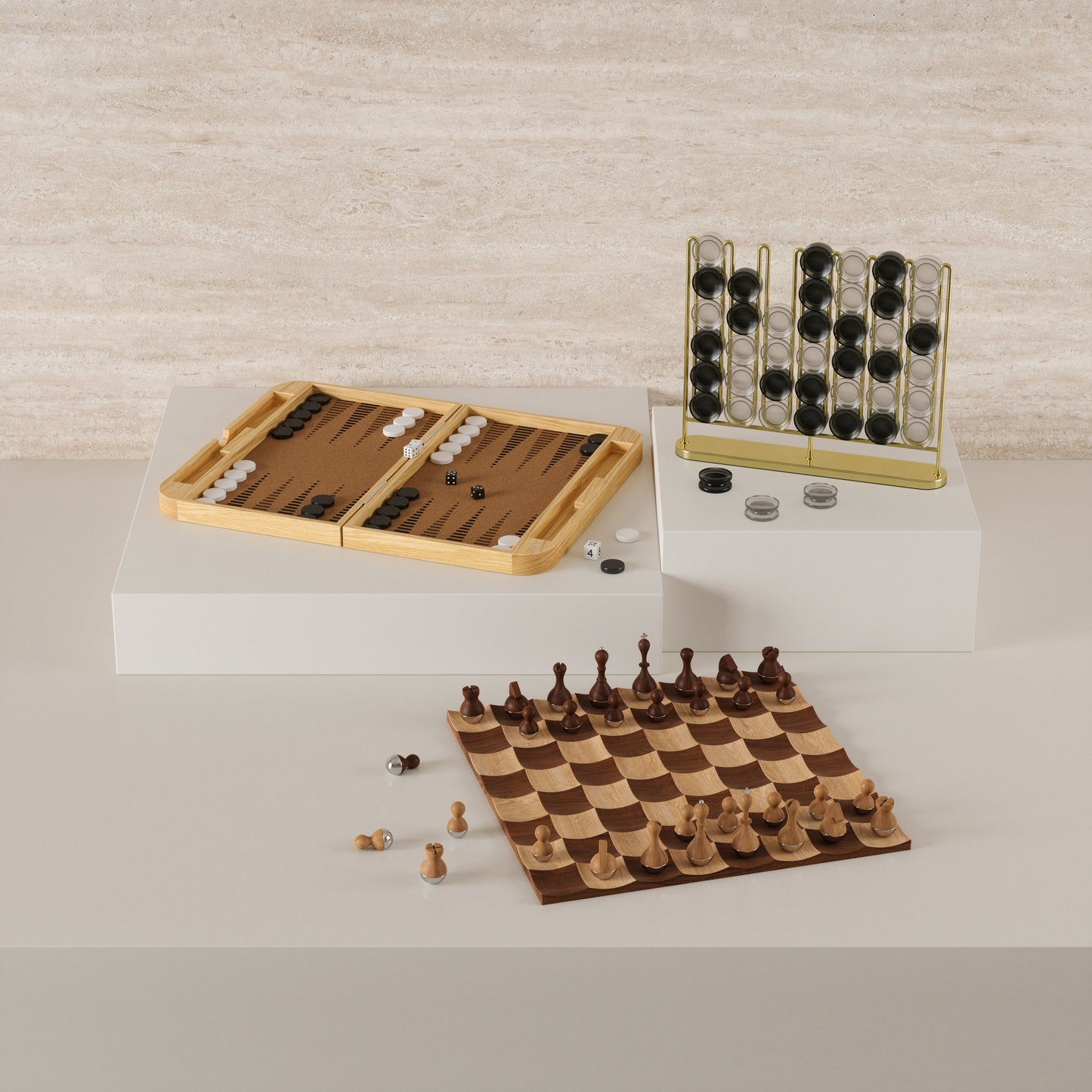 Umbra Wobble Chess Set