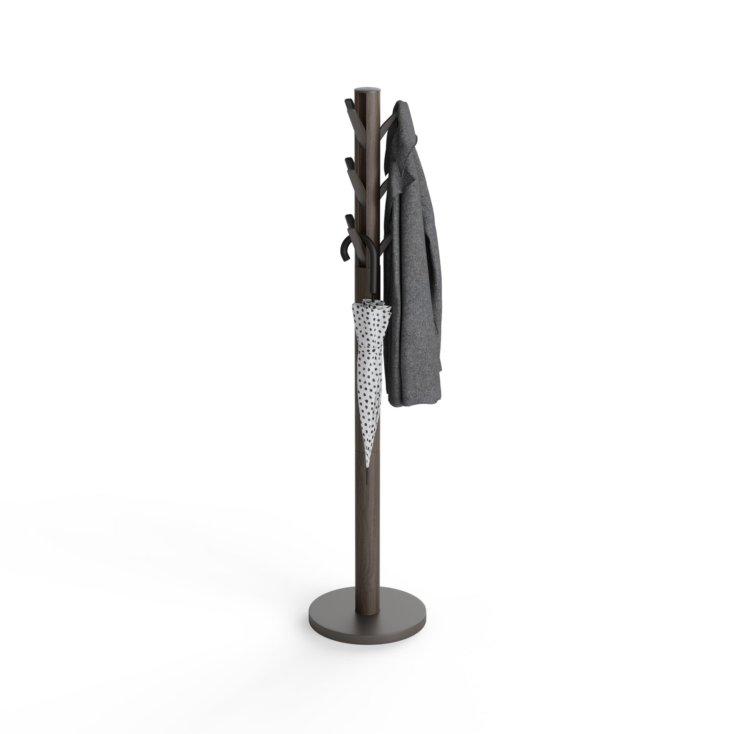 Umbra Flapper Coat Rack | Grey Great for Small Spaces