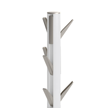 Umbra Flapper Coat Rack | White Wood Good for Small Spaces