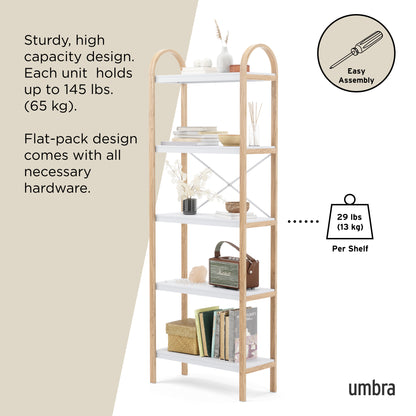 Umbra Bellwood Fiver Tier Shelf