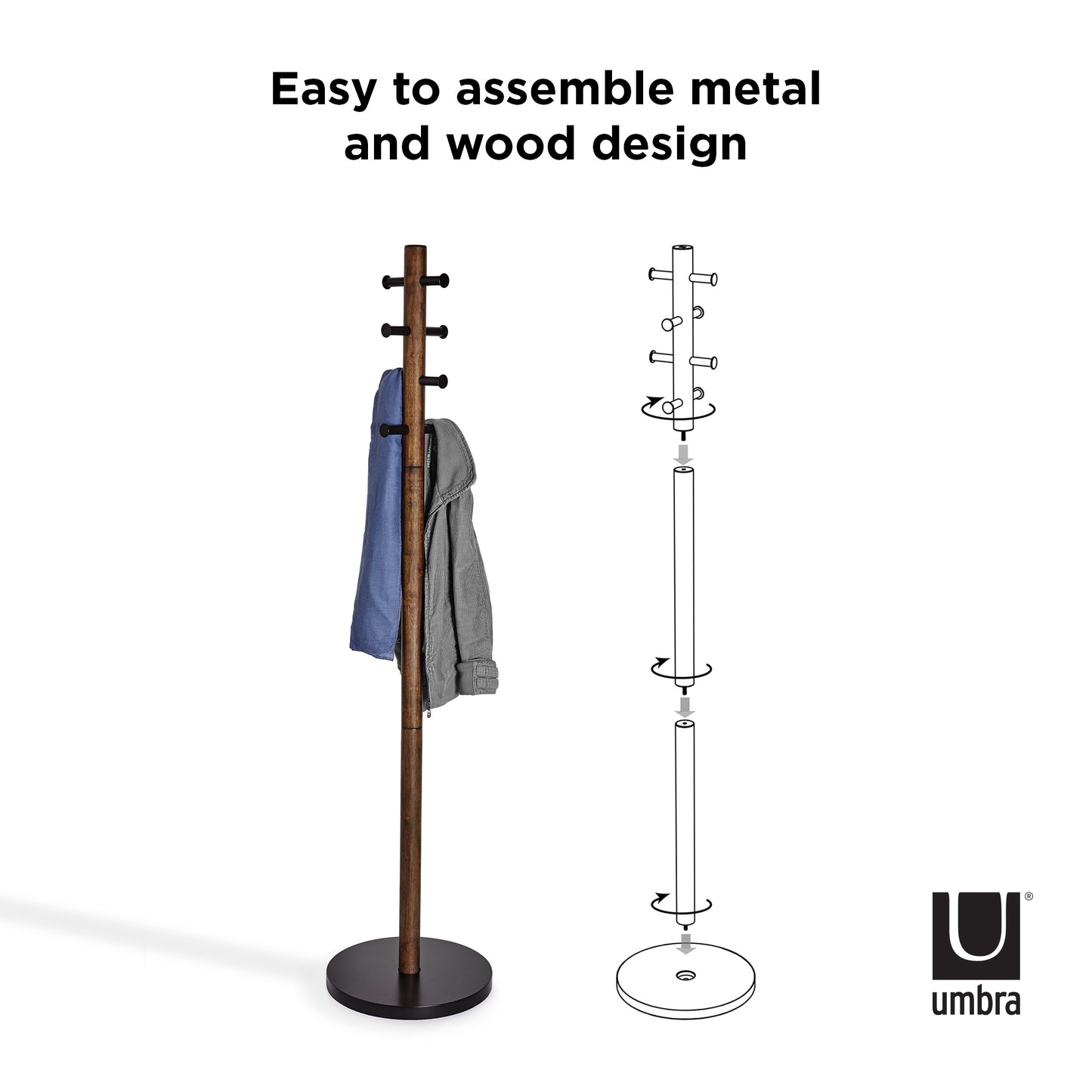 Umbra Pillar Coat Rack