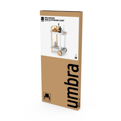 Umbra Bellwood Bar & Storage Cart