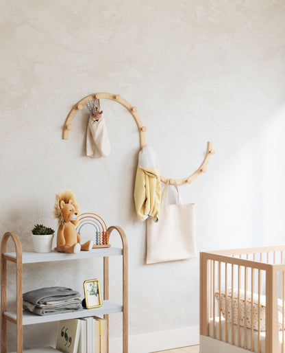 Umbra Bellwood Three Tier Shelf | Natural and White Space-Saving
