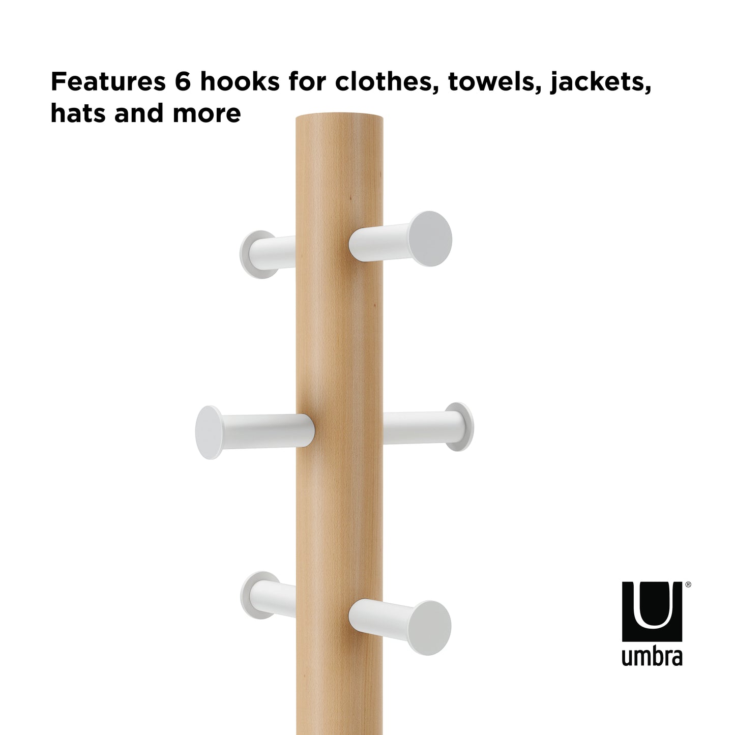 Umbra Pillar Stool and Coatrack