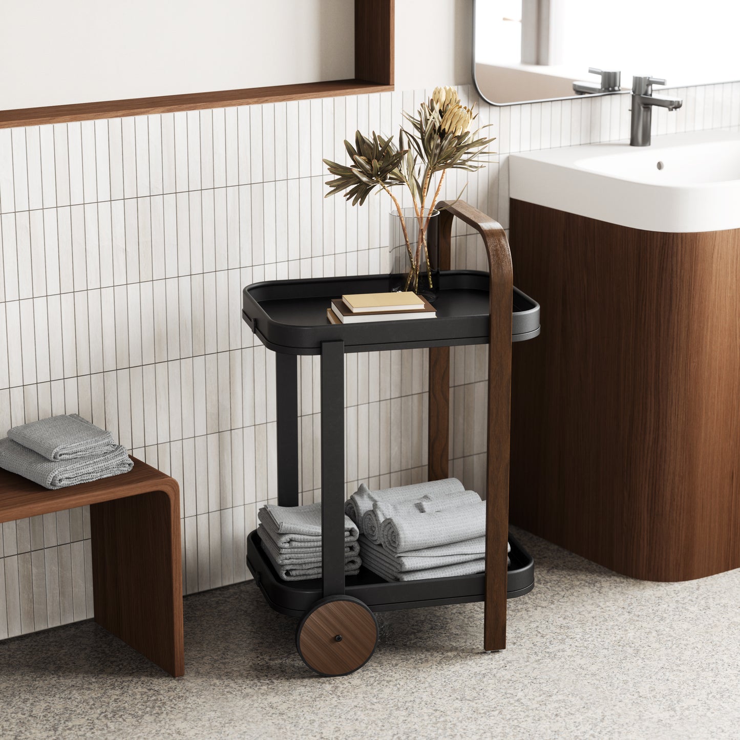 Umbra Bellwood Bar & Storage Cart