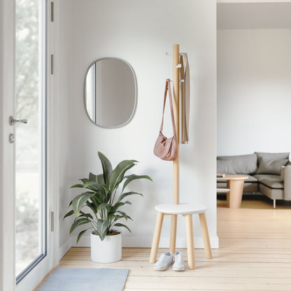 Umbra Pillar Stool and Coatrack